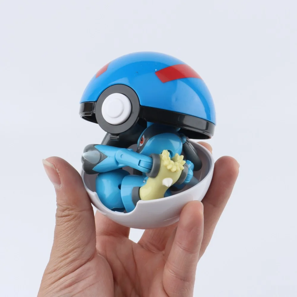 12 รูปแบบ Pokemon ตัวเลขของเล่น Variant Ball รุ่น Pikachu Jenny เต่าพ็อกเก็ตมอนสเตอร์ Mew-Two Action Figure ของเล่นของขวัญ
