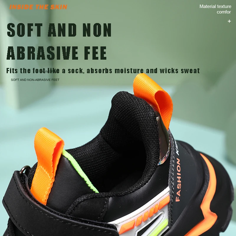 เด็กสบายๆชายรองเท้า Soft Sole รองเท้าเด็กรองเท้าผ้าใบกันลื่นรองเท้าเด็กนักเรียนสีชมพูหญิงกีฬาเดินรองเท้า