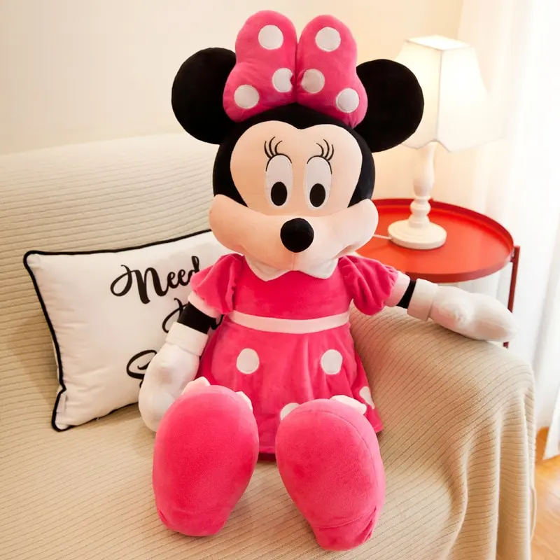 Disney Sang Trọng Pin Winnie The Pooh Mickey Minnie Hổ Heo Con Dễ Thương Sang Trọng Động Vật Búp Bê Con Lợn Con Hành Động Hình Đồ Chơi Trẻ Em Giáng Sinh