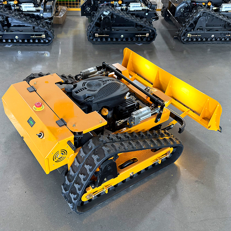 Aangepaste afstandsbediening grasmaaier Krachtige Diesel Caterpillar landbouwrobot grasmaaier