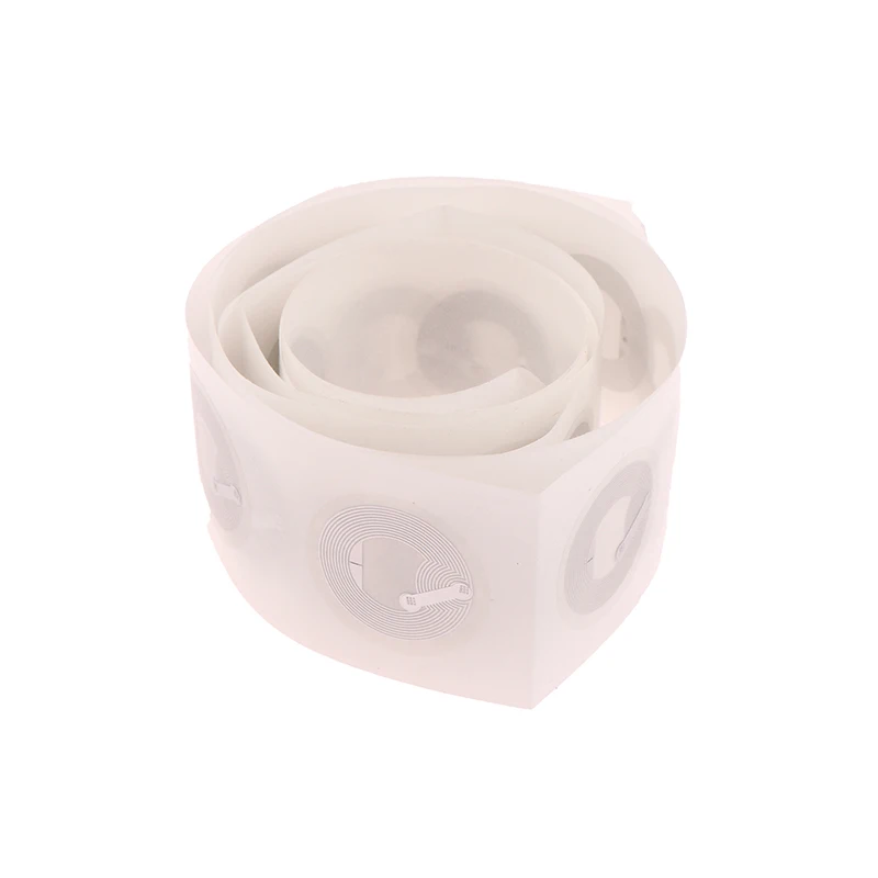 10ชิ้นป้าย NFC ใส ntag สติกเกอร์213โปรโตคอล ISO14443A13.56MHz ntag 213ป้ายแท็ก RFID แบบสากลและโทรศัพท์ NFC ทั้งหมด