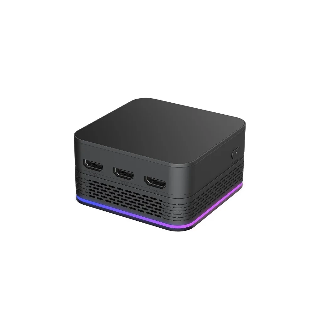 T9 Plus Quad Core Windows 11 Small Mini PC, CPU Intel N95,16GB LPDDR ,256/512GB/1TB SSD, Dual 1000M LAN ,Three HD NUC