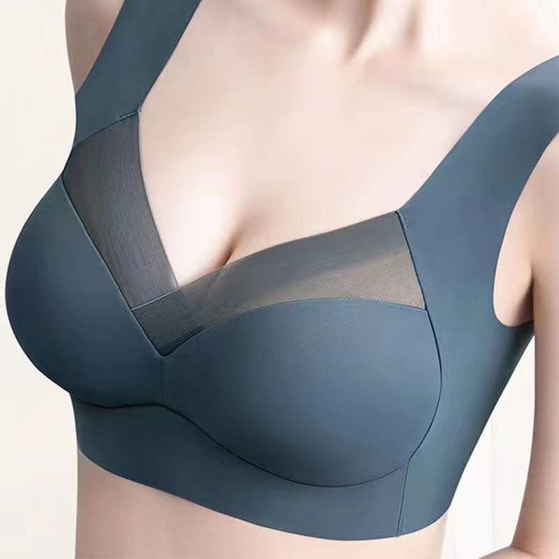 여자의 섹시한 스포츠 브래지어 원활한 탄성 충격 방지 요가 속옷 피트니스 조끼 Bralette