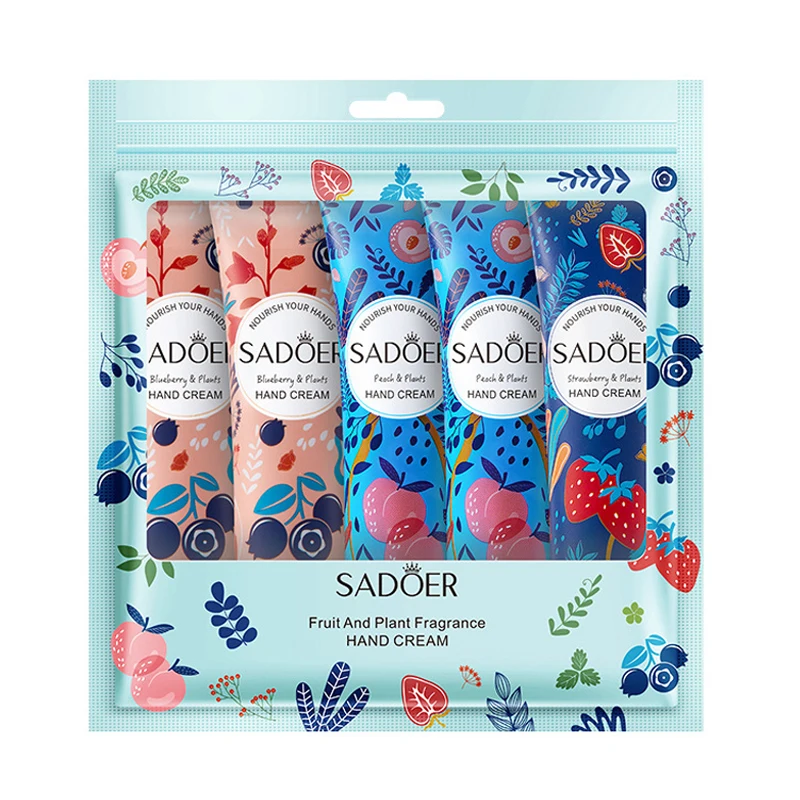 15pcs 아보카도 사쿠라 향기로운 핸드 크림 세트 모이스춰 라이징 리페어 안티 드라이 영양 핸드 스킨 케어 로션 세트 핸드 케어