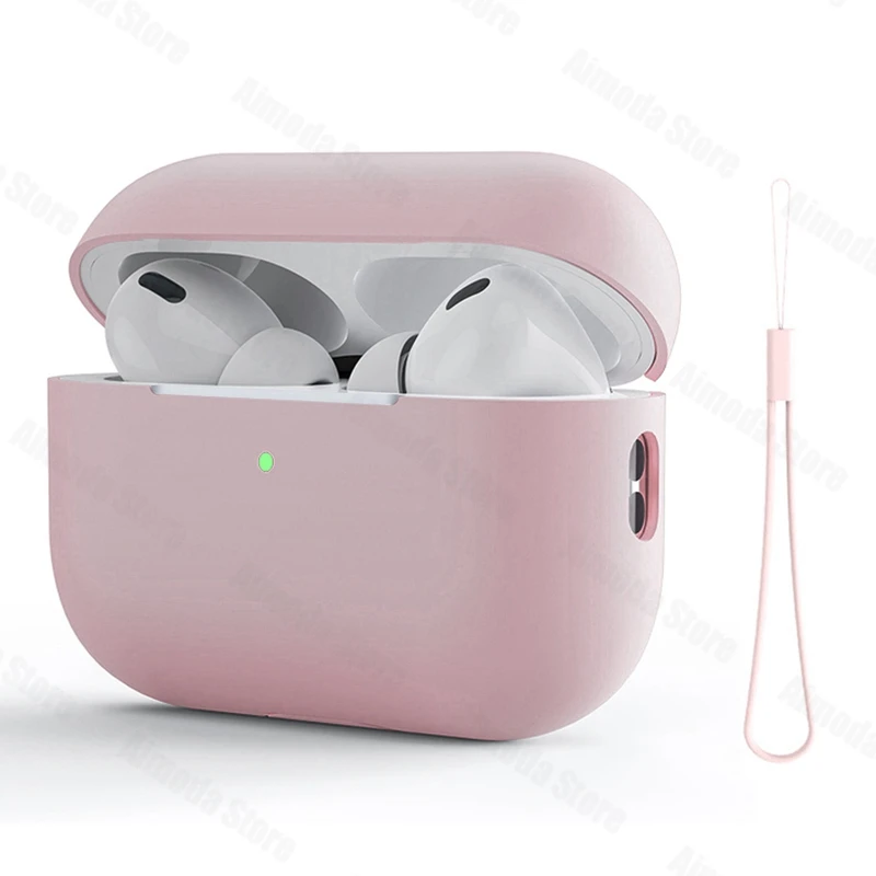 Dành Cho Tai Nghe AirPods Pro 2 Ốp Lưng Silicone Lỏng Dành Cho Tai Nghe AirPods 3 Pro 2 Ốp Lưng Mềm Tai Nghe Chụp Tai Protetcive Funda Cho AirPod pro 2 Pro2 Bao