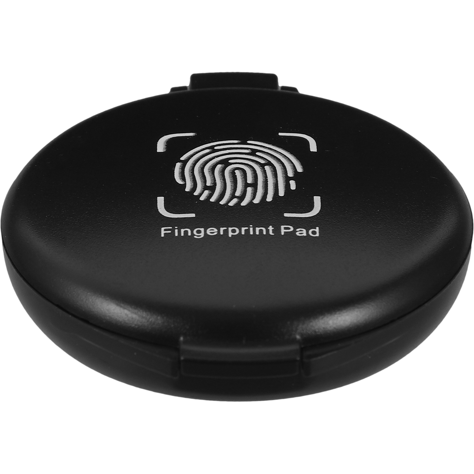 Finger Ink Pad Portable Fingerprint Stamp Tool Sponge Inkpads Office for Stamps