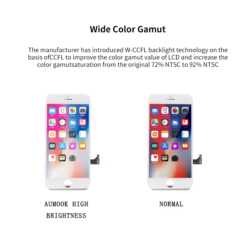 AAA + OEM LCD para iPhone 6 6s 7Plus 8Plus LCD pantalla táctil digitalizador montaje para iPhone 6Plus 6sPlus 7 8 pantalla