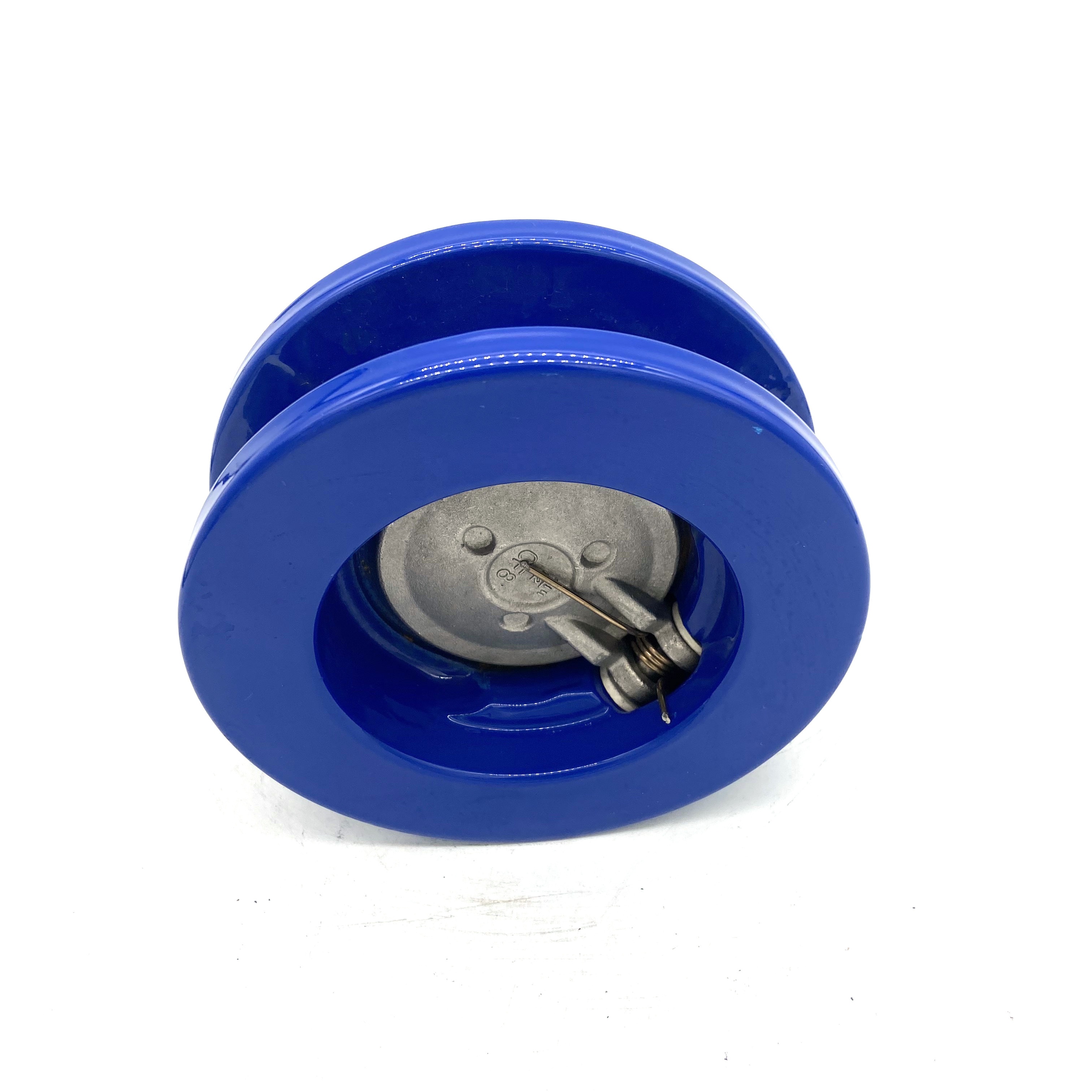 Disco único Swing Válvula, SS Placa, DI dúctil Ferro Corpo Wafer