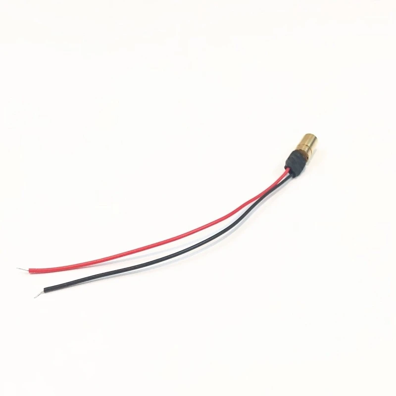 1 5 10 pezzi 6mm modulo laser di livello industriale 650nm 5mw 3v-5v 6mm linea retta mirino lunghezza focale regolabile luce rossa