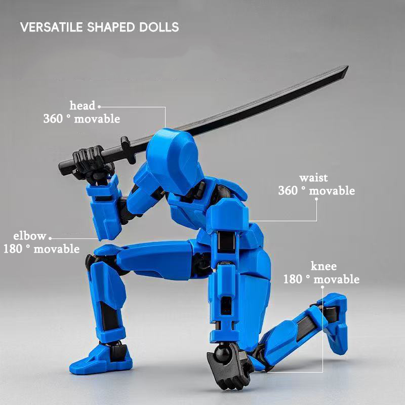 Фигурка T13 Titan 13 Фигурка-манекен Lucky 13, экшн-фигурка с 3D принтом, многошарнирная подвижная фигурка Nova 13, игрушка