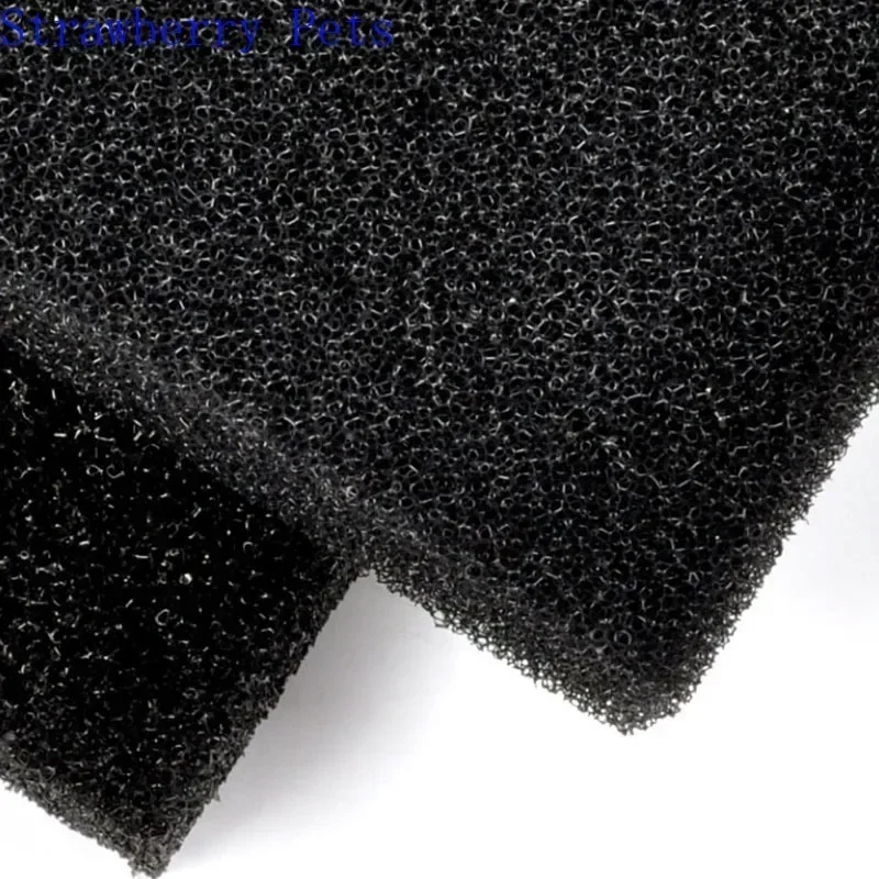 50 Cm X 50 Cm X 2 Cm Đen Lọc Xốp Bể Cá Cá Sinh Hóa Lọc Bọt Biển Skimmer Dài thời Gian Sử Dụng Bọt Biển Cung Cấp Xe Tăng