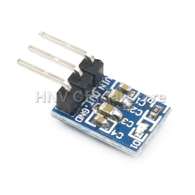 1 Chiếc AMS1117-3.3 LDO 800MA DC 5V Đến 3.3V Bước Xuống Mô Đun Cung Cấp Năng Lượng