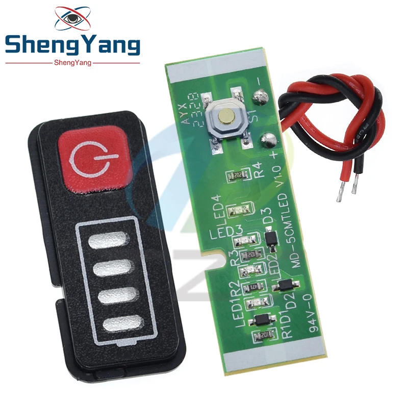 For Makita Lithium Battery Display 5S 18V 21V Electric Drill Screwdriver Battery Capacity Indicator LED Display 18650 Batteries