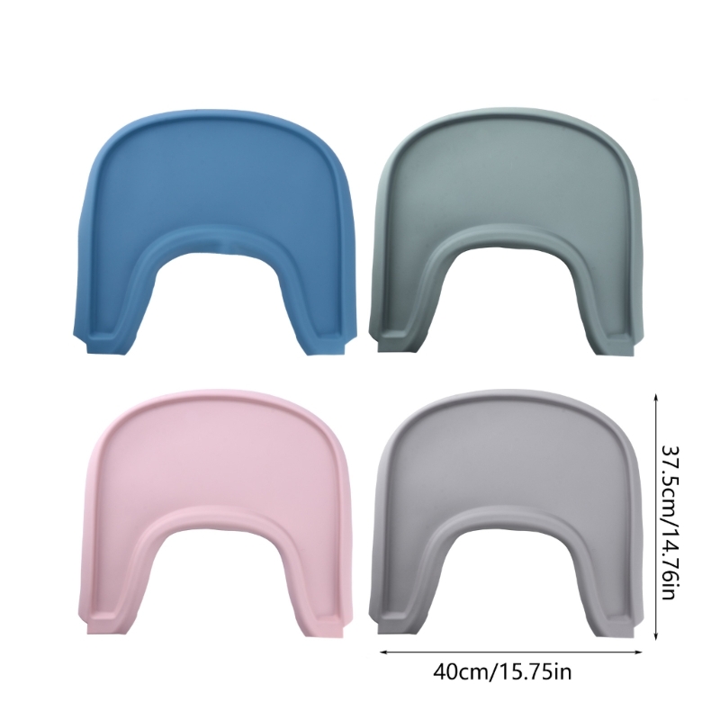 Silicone High Chair Tray Mat Serving Cushion for Stokke Dinning Chairs Keep Mealtime Organized and Enjoyable for Baby