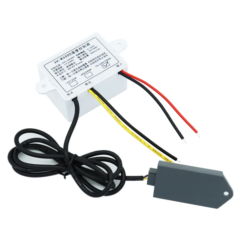 Controlador Digital de humedad W3005, 12V, 24V, 220V, instrumento, interruptor de control de humedad, higrómetro, sensor de humedad SHT20