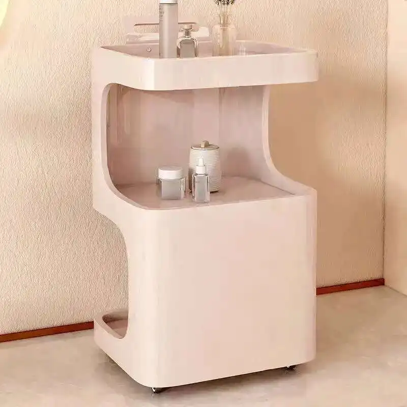 Carrinho de cabeleireiro spa salão de beleza móveis estéticos utilitário carrinho laboratório cabelo médico auxiliar pedicure barra