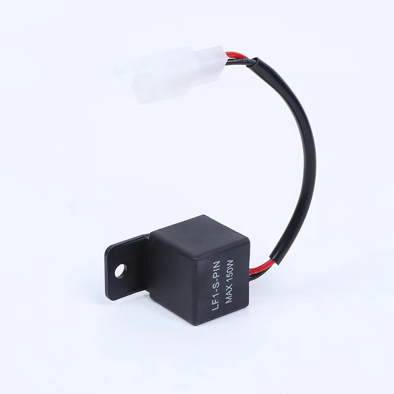 Motorcycle Motor Turn Signal Bulb Hyper Flash For Honda Kawasaki Suzuki Yamaha 12A 2Pin Electronic LED Flasher Relay