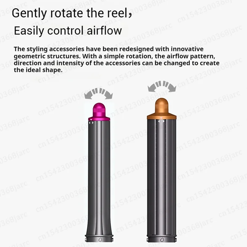 Verbeterde Adapter Föhn Automatische Curling Nozzle Voor Dyson Supersonic HD16 Nural Föhn Accessoires Cilinder Kam Nozzle