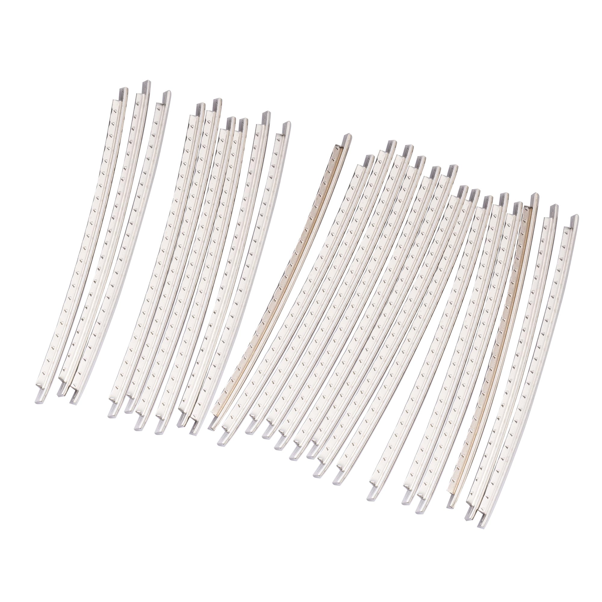 Musiclily Basic из нержавеющей стали, 2,9 мм, 24 лада, набор проводов для гитары Jumbo, хром