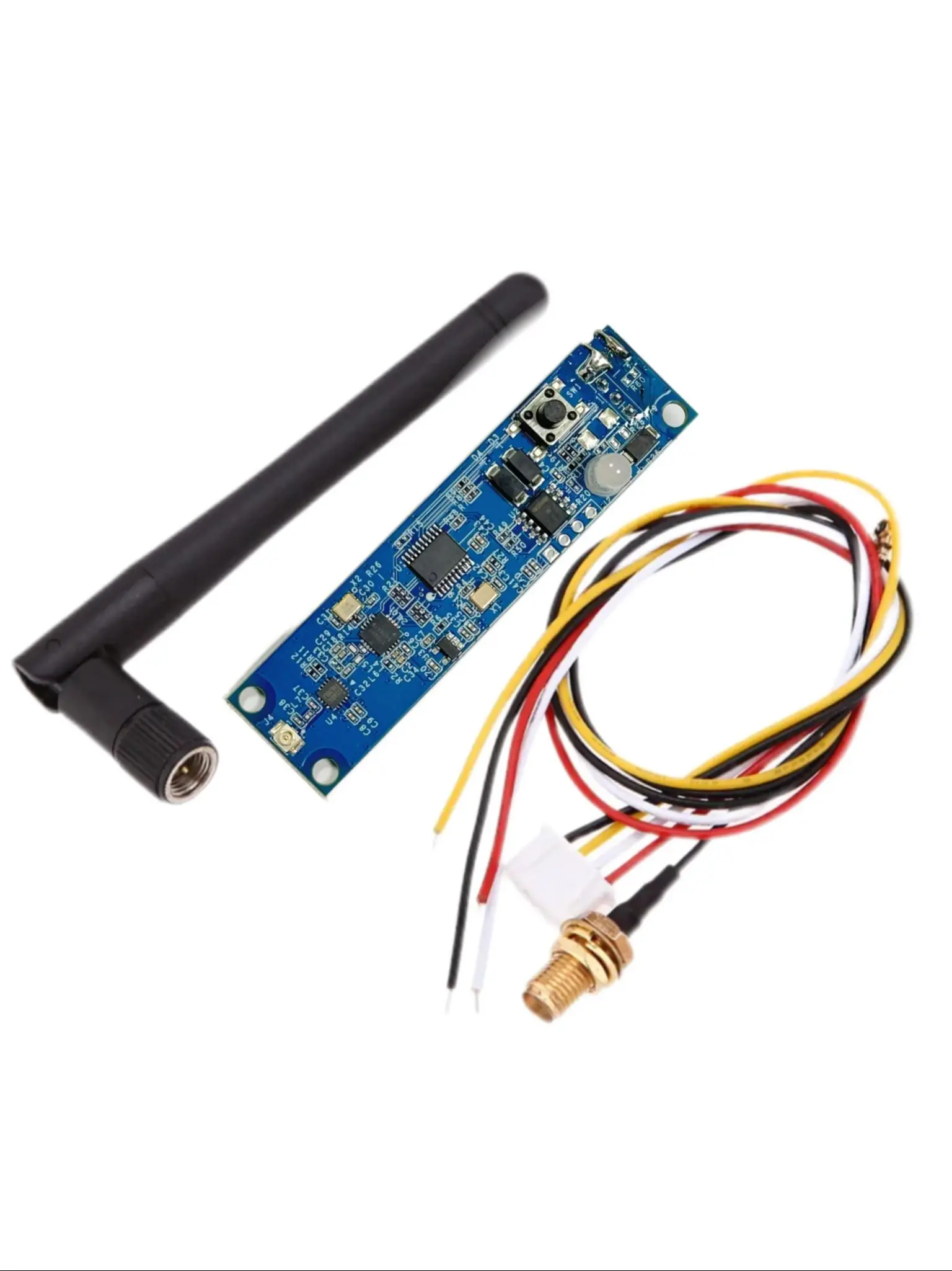 2.4g ism dmx controlador sem fio módulo pcb 2 em 1 transmissor receptor dmx512 para luz de palco embutido diy 485ee