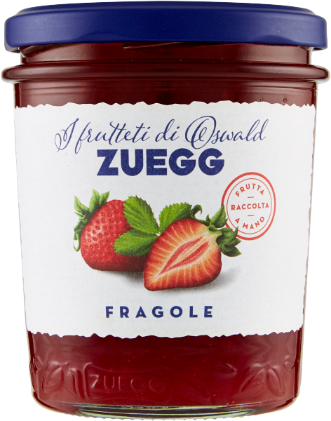 Erdbeer marmelade fragole 320g-zuegg