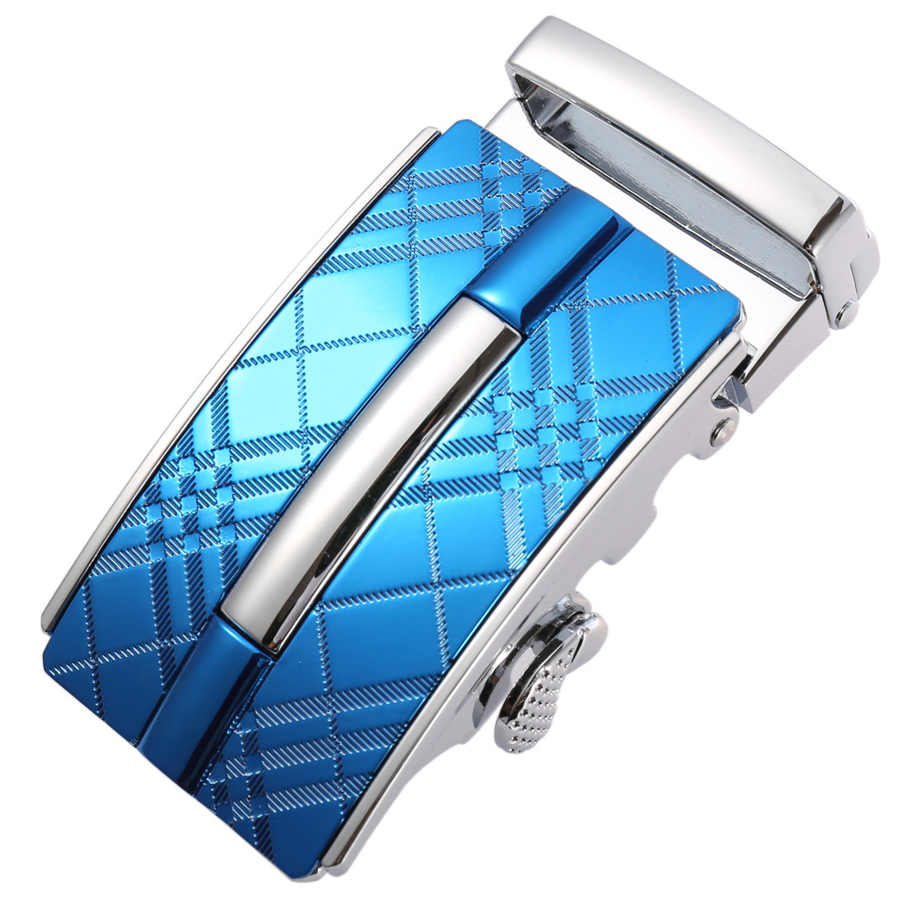 Hebilla de cinturón de aleación para hombre, hebilla automática de negocios, ajuste de 3,5 cm de ancho, cinturón de trinquete no poroso, alta calidad, nueva moda