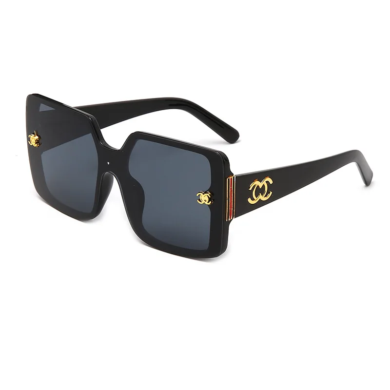 Nuevas gafas de sol Glamour de lujo para mujeres y hombres, gafas de marca famosa de diseñador, gafas cuadradas de tendencia con estilo UV400
