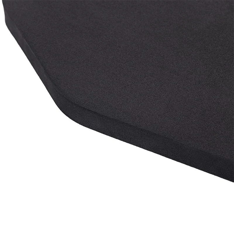 Zlangsports 2 pezzi Gilet tattico Pad Airsoft Paintball CS Gioco Gilet protettivo Piastra portante Cuscino nero