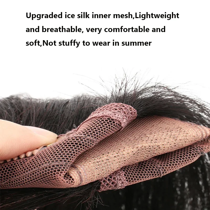 Base superior de seda recta para mujer, peluquín con Clip de encaje suizo con flequillo, 100% transpirable, peluca humana Real, pelucas de Color rubio
