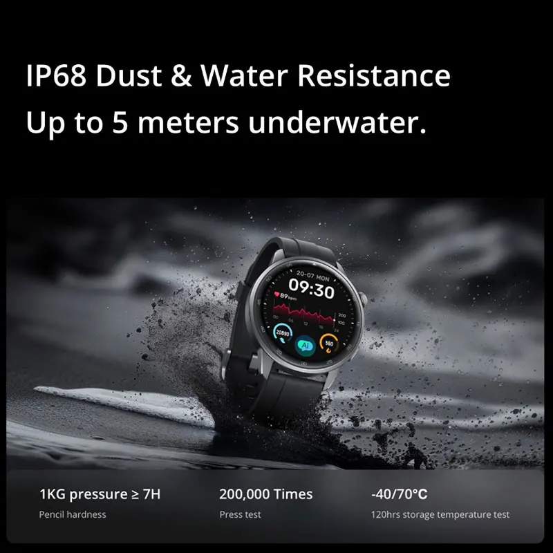 Global Version realme Watch S2 Smart Watch 1.43'' AMOLED Display 20 Days Battery Life Spuer AI Engine IP68 Waterproof Smartwatch