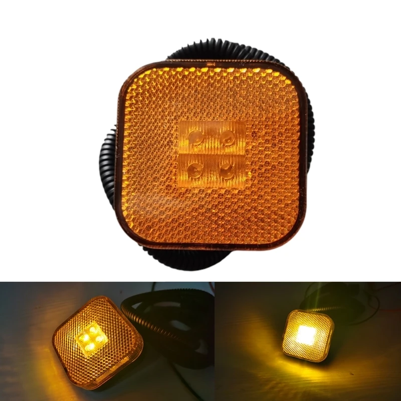 1,3 M cables 24V LED lámpara de marcador lateral utilizada para luces de parachoques de camión MAN Tga Tgx Tgs OEM 81252606101 81252606097
