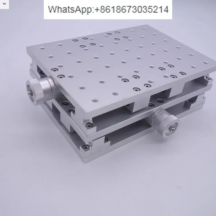 Laser marking machine 2D table XY mobile platform, laboratory cross table manual displacement stage