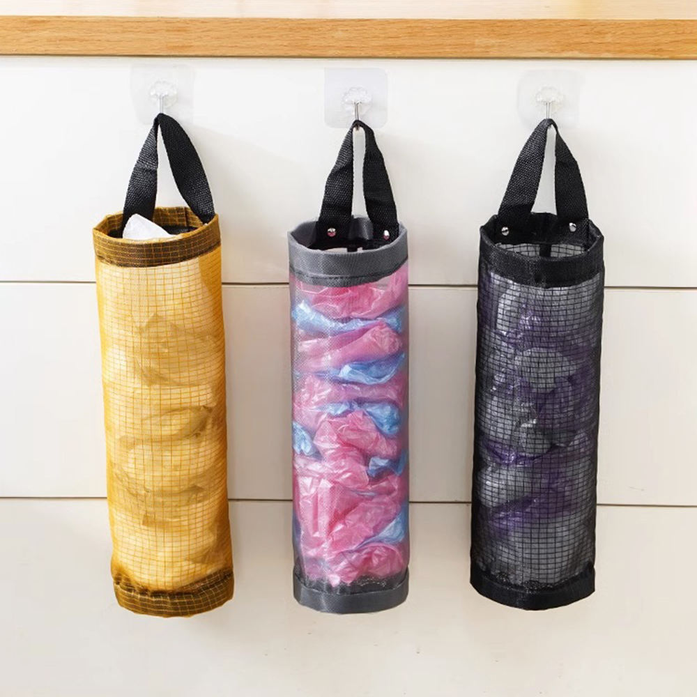 1PC Extractor Storage Hanging Bag Kitchen Garbage Bag Shopping Bag Shoe Cover Storage Bag