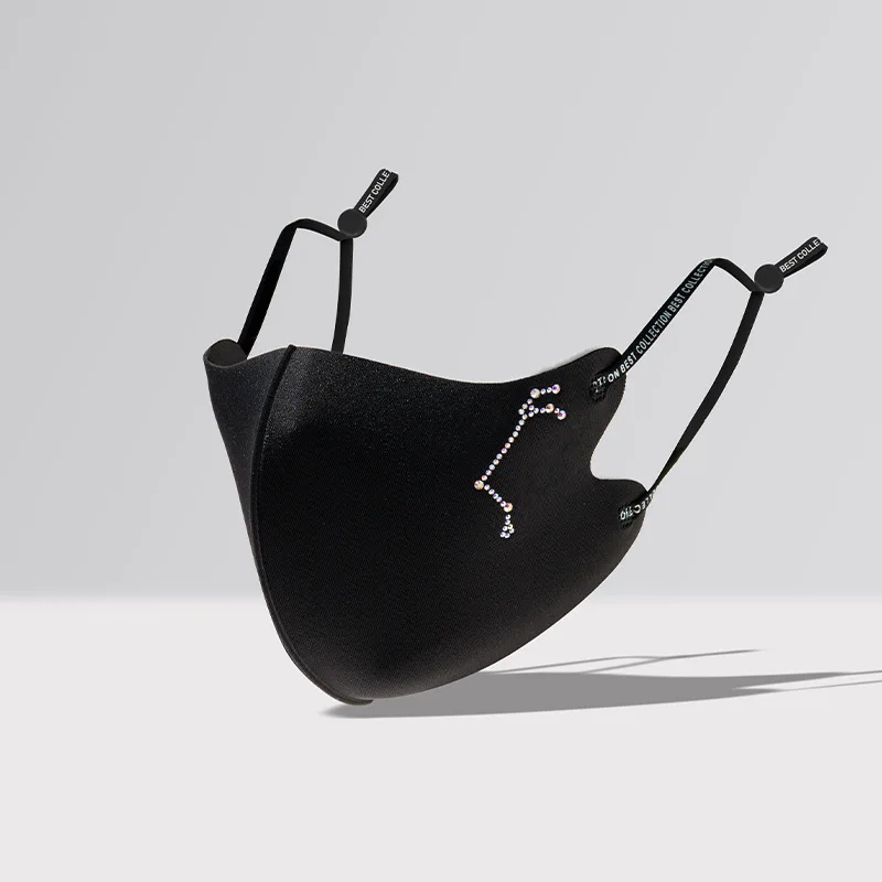 ครีมกันแดดผ้าไหมหน้ากากบาง12 Constellation คู่กระพริบร้อนเจาะผ้ากันฝุ่น3D Breathable Sunshade หน้ากากขายส่ง