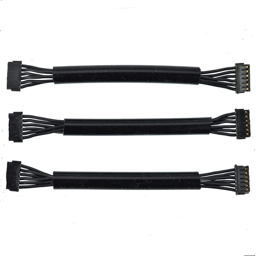 1/2/3 Viên 70Mm 150Mm 200Mm 300Mm 400Mm 500Mm Siêu Mềm Dẻo Cao Cấp ốp Động Cơ Không Chổi Than Cảm Biến Dây Cáp RC ESC Xe Ô Tô