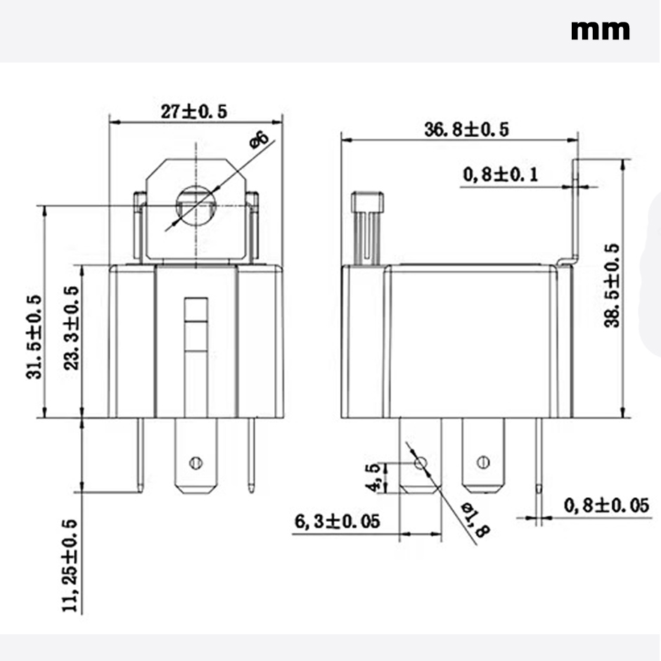 1 conjunto de relé de carro de 4 pinos dc com base de soquete/filos/fusível 12v 30a dispositivo de controle de automóvel com linha de alta qualidade