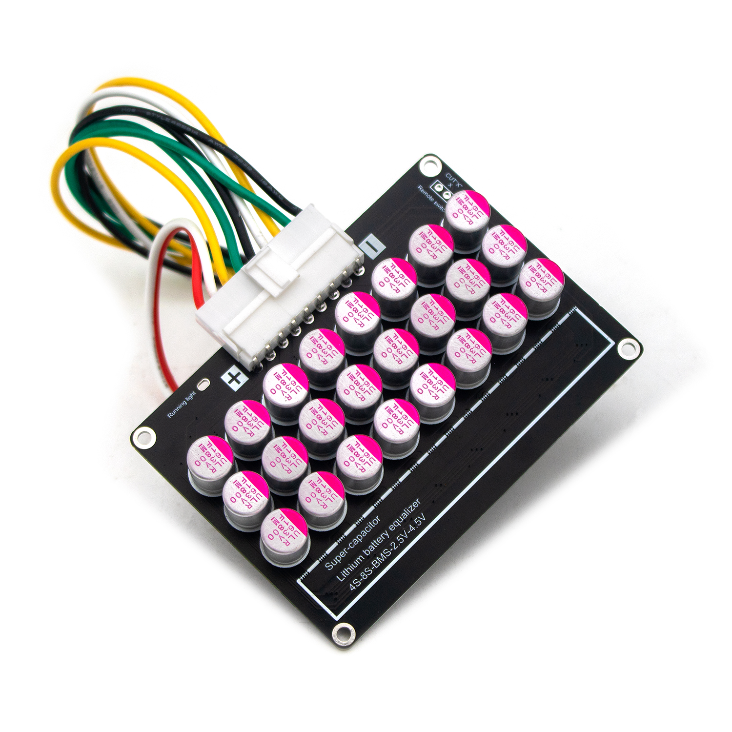 5A Active Equalizer Balancer 4S 8S Lifepo4 Li-ion Lithium Battery Energy transfer balancing board 6S 7S 12V 24V BMS protection