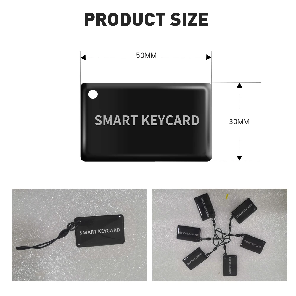 6 Pcs 13.56Mhz Thẻ IC Cho Tuya TTlock BLE Khóa Thông Minh Di Động Nhỏ RFID Đột Quyết Thẻ