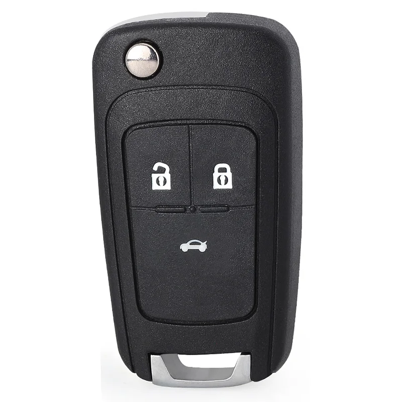 KEYECU 433 МГц ID46/PCF7937E чип 5WK50079, B01T3BA дистанционный брелок для Opel Vauxhall Astra J Insignia Cascade Corsa Adam Viva