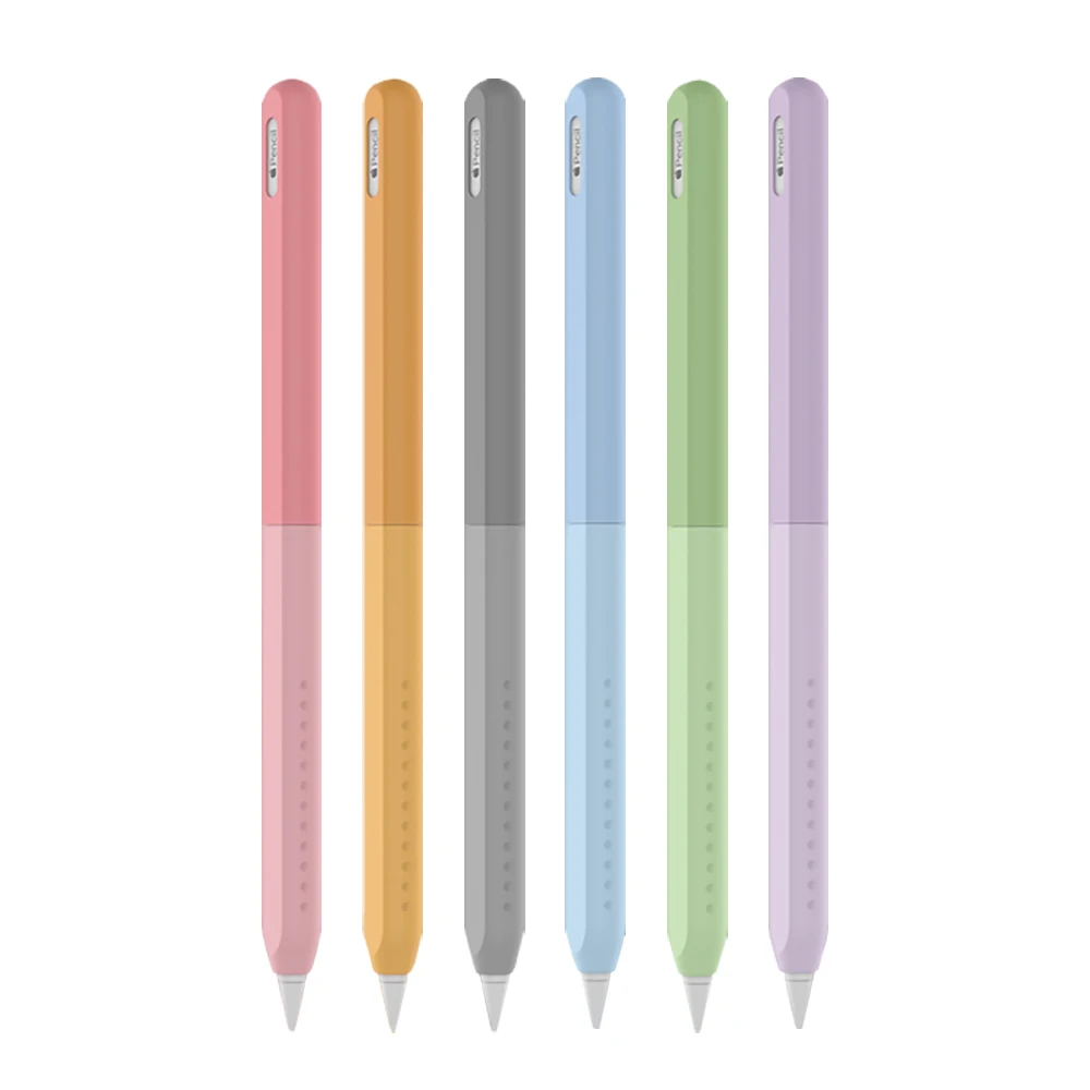 Funda de silicona líquida para Apple Pencil 2,0 Pro, funda protectora para lápiz de segunda generación, Pencil2.0, no afecta la carga