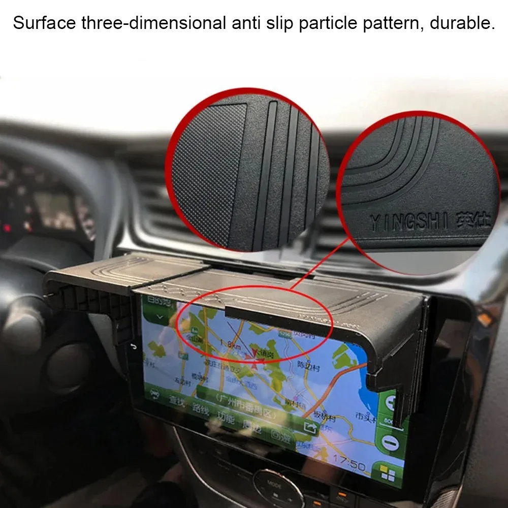 Auto GPS-navigatie Zonnescherm 7-12 inch Anti-glare vizier Schermafdekking Auto-interieuraccessoire Universele pasvorm Gemakkelijk te installeren