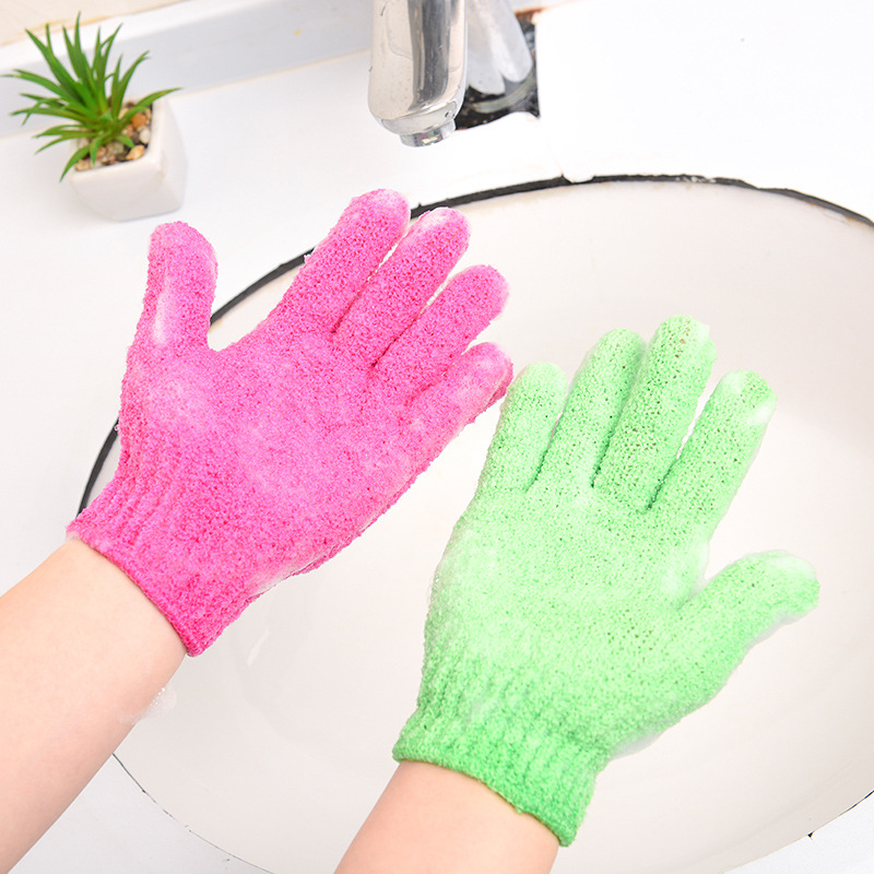 Creative Bath Towel Gloves Body Deep Cleaning Peeling Exfoliating Bath Washcloth Massage Moisturizing Sponge Shower Accessories