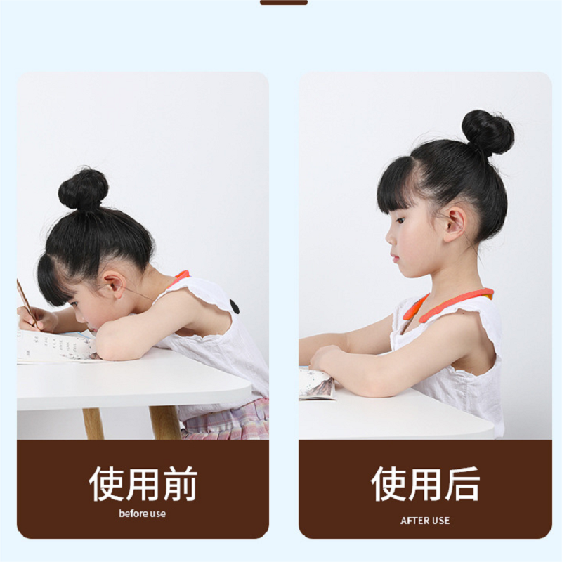 Inteligentny korektor postawy z mikrowibracjami, czujnik do treningu postawy, korektor postawy pleców i szyi dla dorosłych i dzieci.