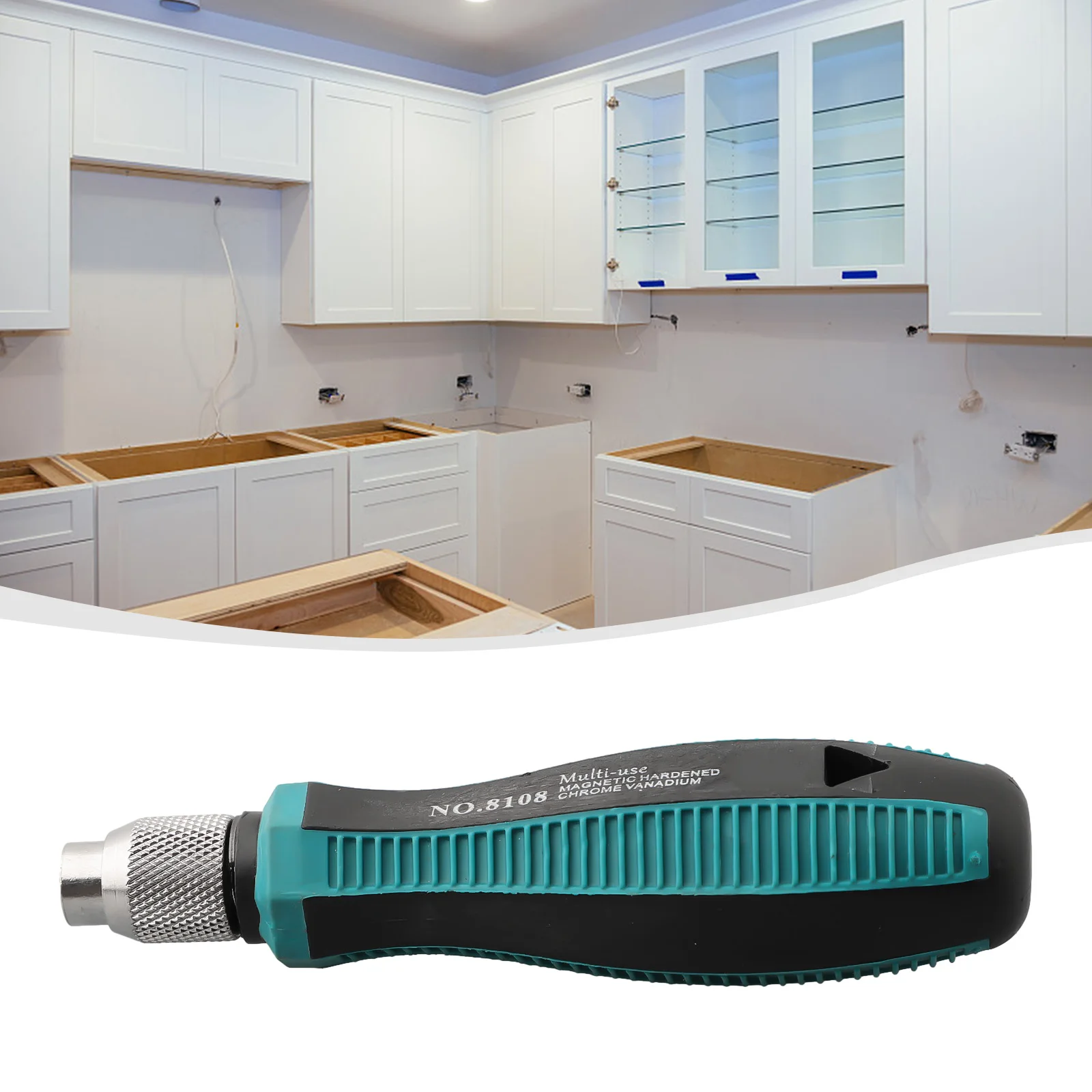 1/4'' Hex Screwdriver Handle Magnetic Screw Driver Bits Holder Self-Locking Adapter Screwdriver Handle Hand Tools For Repairs