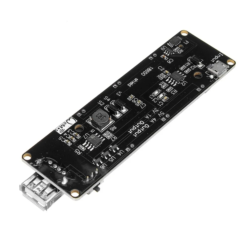 ESP32 ESP32S 18650 Escudo de carga de batería V3 Micro USB Tipo-A USB 0.5A Placa de protección de carga de prueba