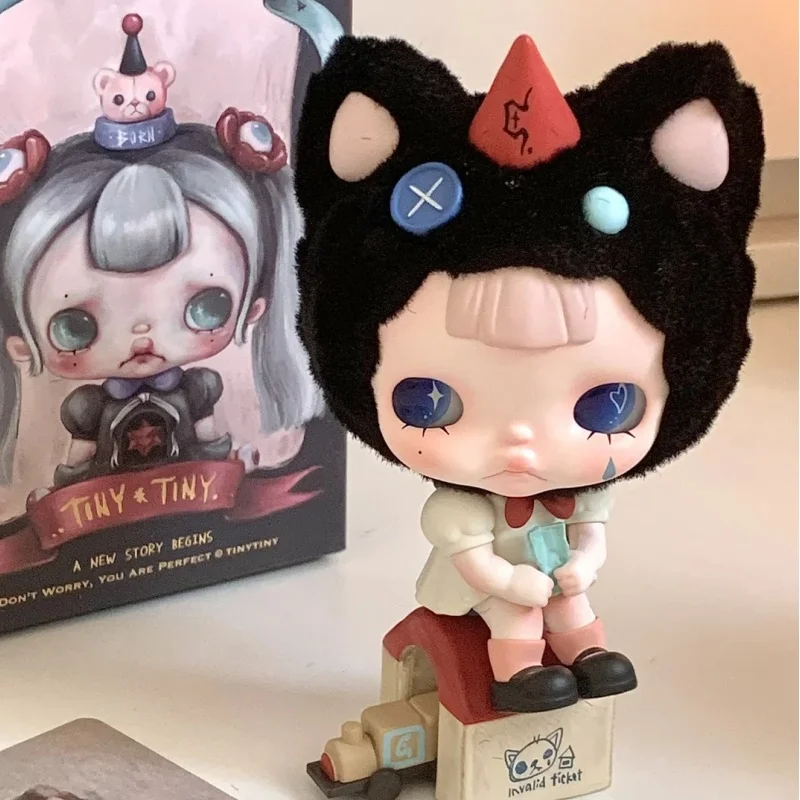 新しい本物の Tinytiny オープニングラインシリーズ新キャラクター Pvc モデルかわいい卓上装飾サプライズギフトおもちゃ誕生日ギフト
