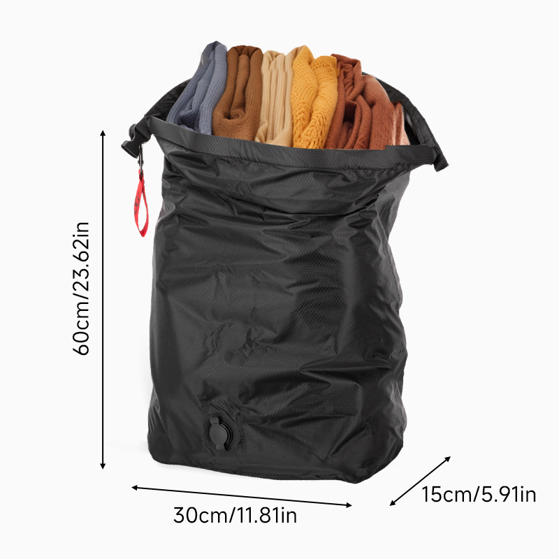 Saco de armazenamento de compressão a vácuo portátil grande capacidade à prova dwaterproof água saco de bagagem saco de roupas à prova de poeira viagem de negócios