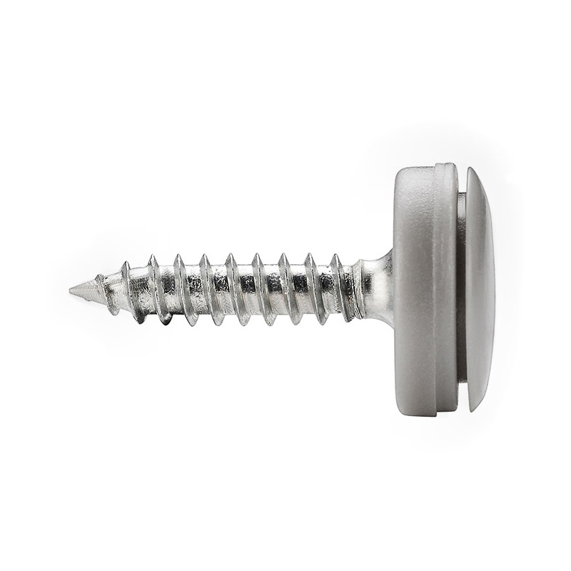 Clearance_100Pcs Hinged Plastic Screw Cap Cover Fold Snap Protective Cap Button For Car Furniture Decorative Nuts Cover Bolts Ha