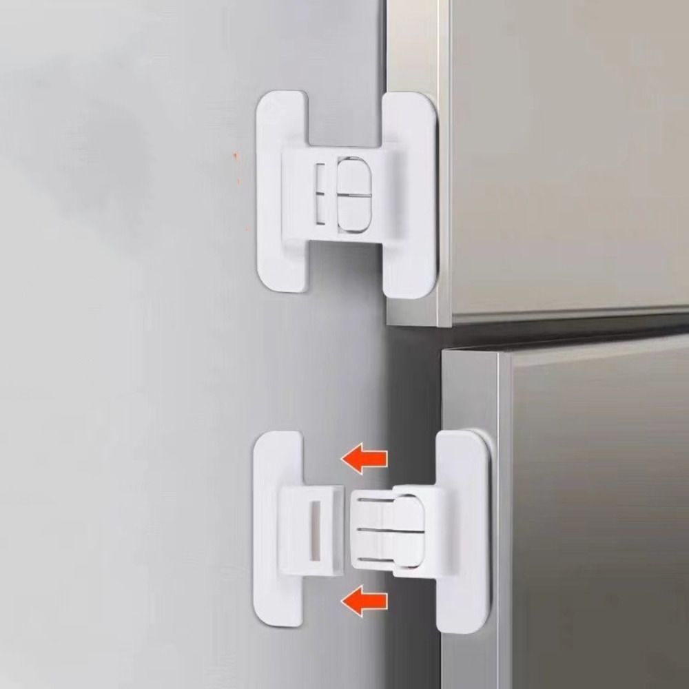 Cerradura de refrigerador de protección de seguridad para niños, muebles para el hogar, cerraduras de seguridad para puerta de gabinete, antiabierto dispensador de agua, hebilla de casillero