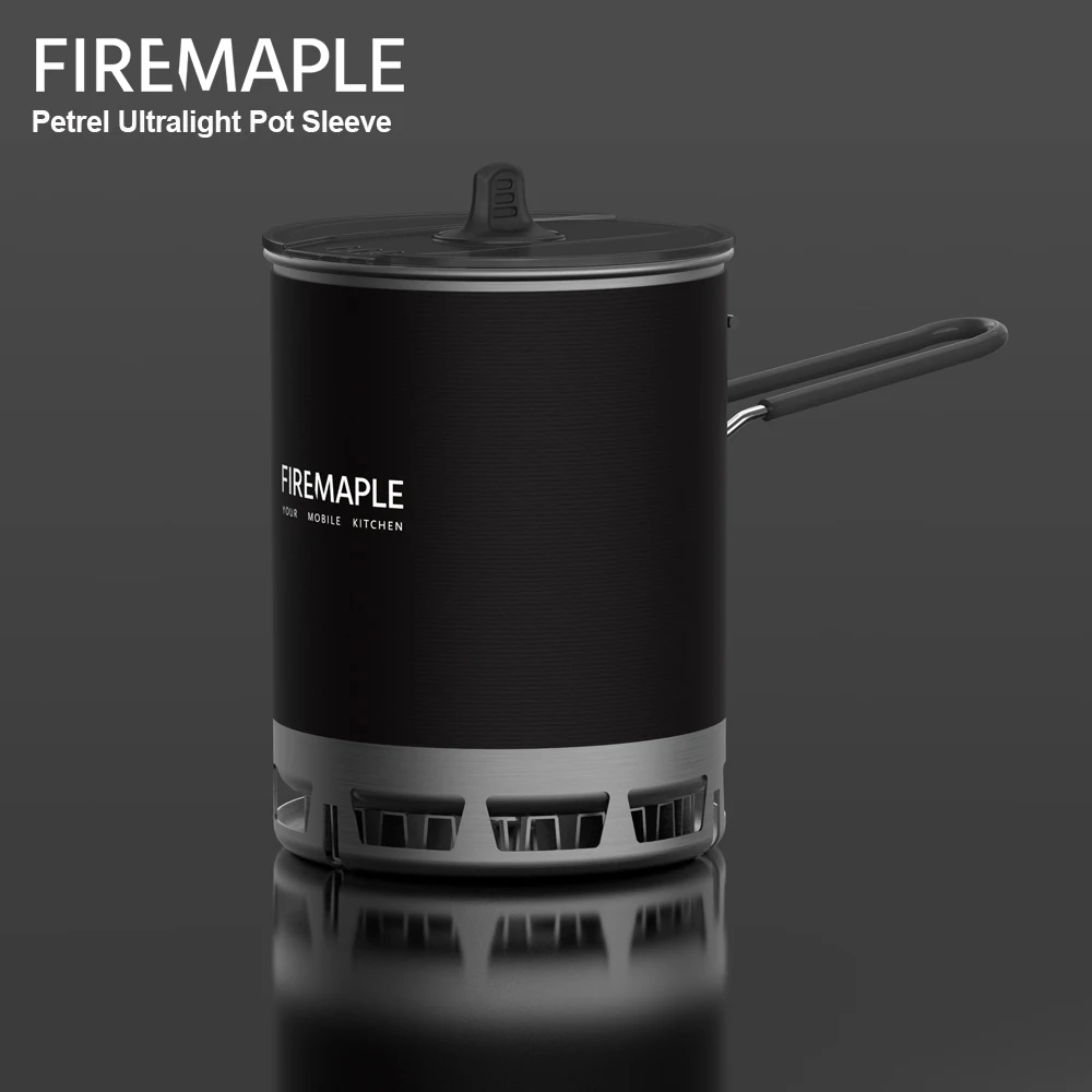 Fire-Maple G3 Petrel Ultralight Pot Neoprene Sleeve Lightweight Outdoor High Efficiency Heat Exchanger Pot for Hiking Travel